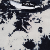 ACDC Rag Bleach Shirt // Gray&Black